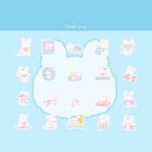 Load image into Gallery viewer, Cute cartoon PET sticker pack
