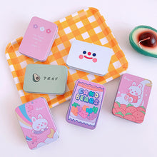 Load image into Gallery viewer, Creative Cute Hand Account Material Sticker Storage Iron Box
