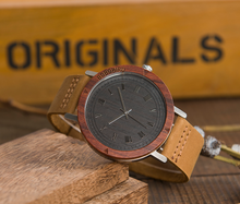 Load image into Gallery viewer, Bamboo wood watch
