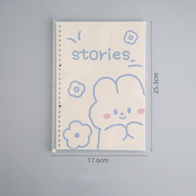 Load image into Gallery viewer, B5 Loose-leaf Simple And Cute Hand Girl Heart Disassembly Notes Learning Hand Book Stationery
