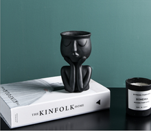 Load image into Gallery viewer, Portrait Art Personality Resin Flower Pot
