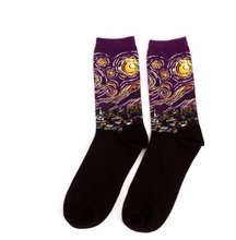 Load image into Gallery viewer, art pattern socks
