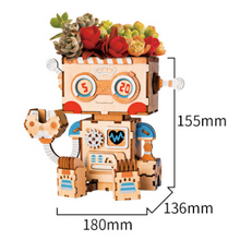 Load image into Gallery viewer, Hand-assembled model succulent flowerpots
