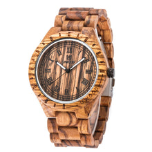 Load image into Gallery viewer, Explosive men's wooden watch, high-grade wooden watch, wooden watch

