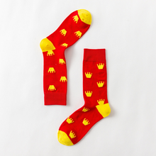 Load image into Gallery viewer, British wind men's and women's cotton socks
