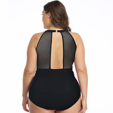 Load image into Gallery viewer, Mesh one-piece swimsuit ladies
