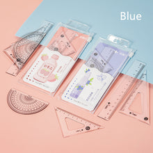 Load image into Gallery viewer, Ruler Four-piece Fruit Drink Printing Stationery

