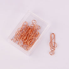 Load image into Gallery viewer, Rose gold series paper clip
