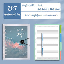 Load image into Gallery viewer, Detachable Loose-leaf Cardboard Notebook
