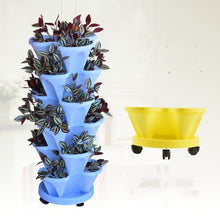 Load image into Gallery viewer, Multi-layer Combination Of Three-dimensional Flowerpot
