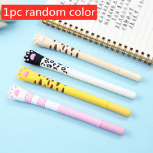 Load image into Gallery viewer, Cute Cat's Claw Soft Gel Gel Pen Student Creative Fountain Pen Stationery

