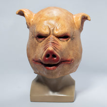 Load image into Gallery viewer, Halloween masquerade pig head mask
