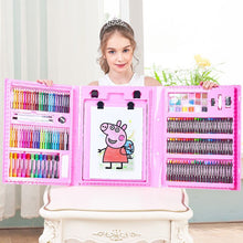 Load image into Gallery viewer, Double Panel Easel Version Watercolor Pen Set Brush Crayon Oil Pastel
