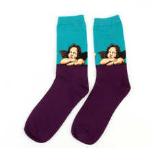 Load image into Gallery viewer, art pattern socks
