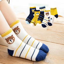 Load image into Gallery viewer, Simple Children's Cartoon Combed Cotton Socks
