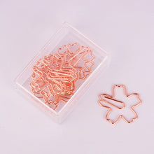 Load image into Gallery viewer, Rose gold series paper clip
