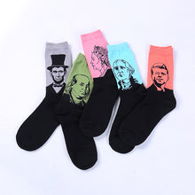 Load image into Gallery viewer, Fashion creative character avatar in tube socks
