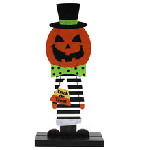 Load image into Gallery viewer, Halloween Pumpkin Man Witch Home Table Decoration

