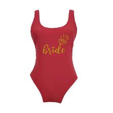Load image into Gallery viewer, Shou One-piece Swimsuit, Simple And Sexy Backless
