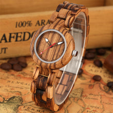 Load image into Gallery viewer, Wooden ladies watch
