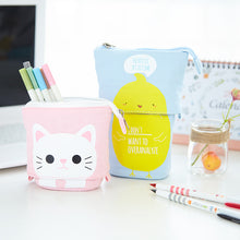 Load image into Gallery viewer, Creative student stationery canvas pencil bag
