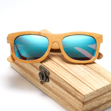 Load image into Gallery viewer, New trendy bamboo sunglasses
