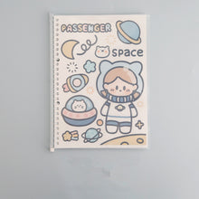 Load image into Gallery viewer, B5 Loose-leaf Simple And Cute Hand Girl Heart Disassembly Notes Learning Hand Book Stationery
