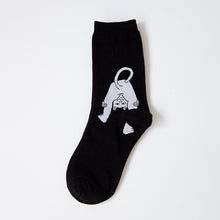 Load image into Gallery viewer, Cat socks cotton hip hop street wind socks
