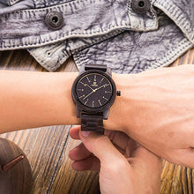 Load image into Gallery viewer, Wooden quartz watch
