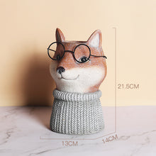 Load image into Gallery viewer, Resin Courtyard Garden Animal Flower Pot Vase Decoration
