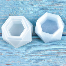 Load image into Gallery viewer, Crystal Epoxy Material Mould Succulent Flower Pot

