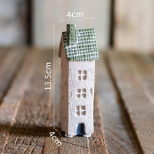 Load image into Gallery viewer, Holy Island Hut Small House Concrete Flower Succulent Flower Pot
