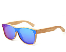 Load image into Gallery viewer, Unisex Full Bamboo Frame Polarized Sunglasses UV400
