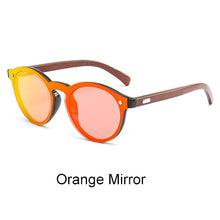 Load image into Gallery viewer, Wood grain plastic SunGlasses
