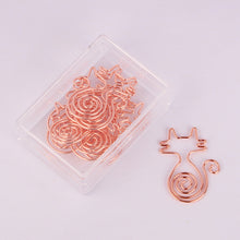 Load image into Gallery viewer, Rose gold series paper clip
