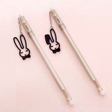 Load image into Gallery viewer, Paper crane rabbit pendant gel pen
