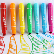 Load image into Gallery viewer, Deli kindergarten watercolor pen set for children thick head color pen graffiti painting
