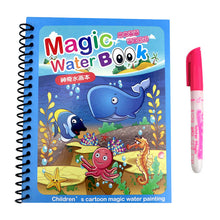 Load image into Gallery viewer, Children's Handmade Creative Magic Magic Water Painting Book
