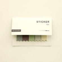 Load image into Gallery viewer, Students Use Sticky Notes Ins Wind Korean Simple Index Stickers To Mark Bookmarks Notebook Labels
