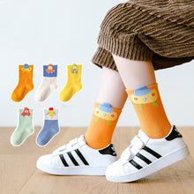 Load image into Gallery viewer, Children's Bright Color Trendy Middle Tube Casual Student Socks
