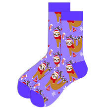 Load image into Gallery viewer, Fashionable Men's Santa Claus Elk Socks Trendy Cotton Socks

