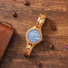 Load image into Gallery viewer, Sandalwood Watch Original Quartz Movement Wood
