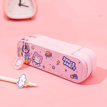 Load image into Gallery viewer, ins cartoon pencil case cute astronaut double-layer pencil case
