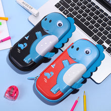 Load image into Gallery viewer, Stationery Box Cute Creative Cartoon Dinosaur Large Capacity
