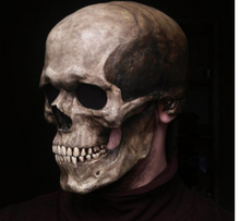Load image into Gallery viewer, New Halloween Scary Skull With Movable Mouth And Glow
