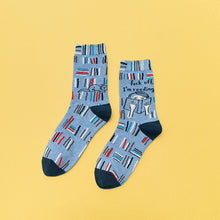 Load image into Gallery viewer, Personality Contrast Color Graffiti Women's Tube Socks Street Style Fashion Cotton Socks
