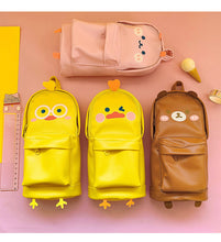 Load image into Gallery viewer, Multi Purpose Large Capacity PU Stationery Bag
