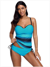 Load image into Gallery viewer, Oversized Bikini Conservative Underwire Low-rise Split Swimsuit
