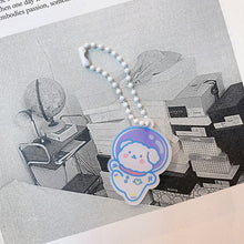 Load image into Gallery viewer, ins cartoon pencil case cute astronaut double-layer pencil case
