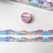 Load image into Gallery viewer, Ins Cute Stars And Clouds Border Decoration And Paper Tape
